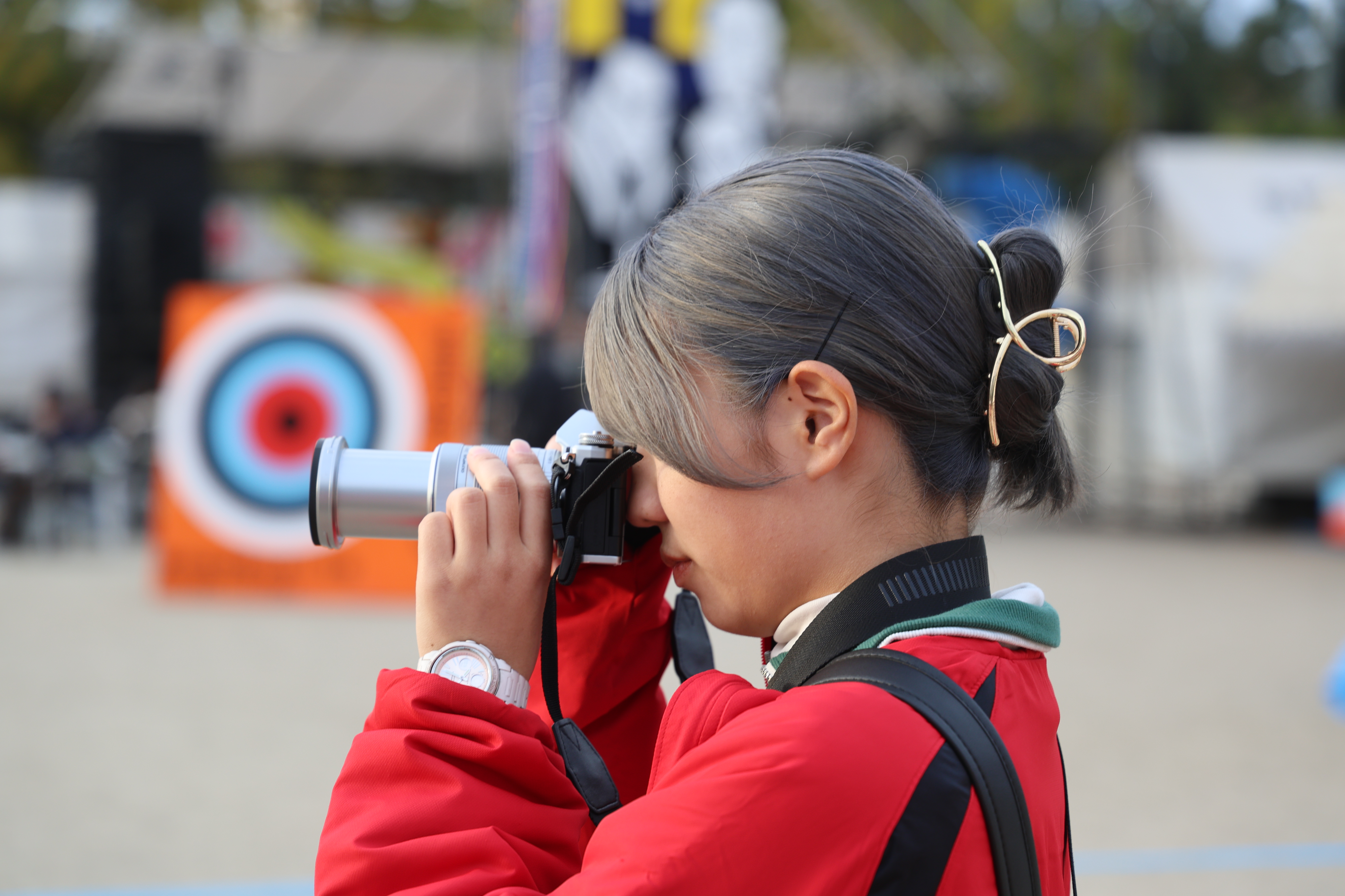 映像・写真担当の写真